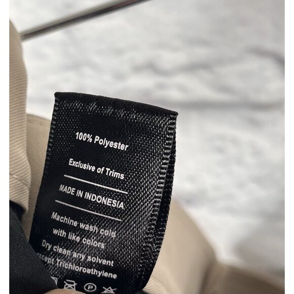 PUBLIC REC Men's Tan Flat Front Slim Leg Pants 35 x 34 - Picture 4 of 5